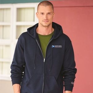 Guildan USPS Post Office Mailman uniform Hoodie Navy